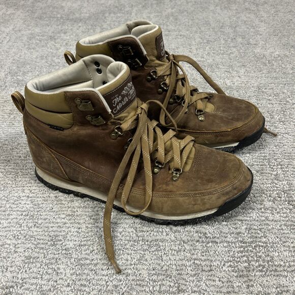 The North Face Leather Boots Mens 12 Back-To-Berkeley Redux Primaloft Hydraseal - Picture 1 of 14